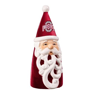 Ohio State Buckeyes 8" LED Santa Statue