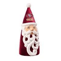 San Francisco 49ers 8" LED Santa Statue