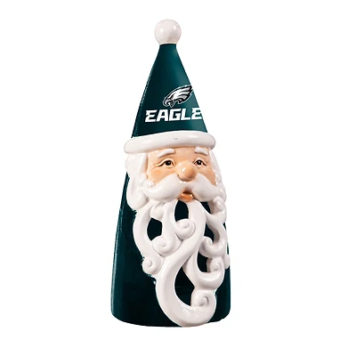 Philadelphia Eagles 8" LED Santa Statue