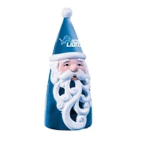 Detroit Lions 8" LED Santa Statue