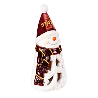 Iowa State Cyclones LED 8" Snowman Lit Garden Statue