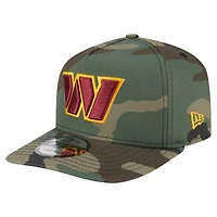 Men's New Era Camo Washington Commanders Woodsy 9FIFTY Snapback Hat