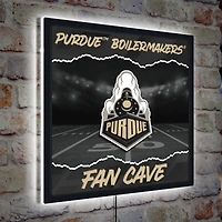 Purdue Boilermakers 23" LED Fan Cave Square-Shaped Lighted Wall Sign