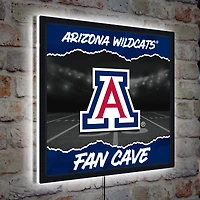 Arizona Wildcats 23" LED Fan Cave Square-Shaped Lighted Wall Sign