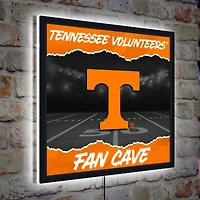 Tennessee Volunteers 23" LED Fan Cave Square-Shaped Lighted Wall Sign