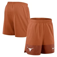Men's Nike Texas Orange Texas Longhorns 2025 Sideline Dri-FIT Shorts