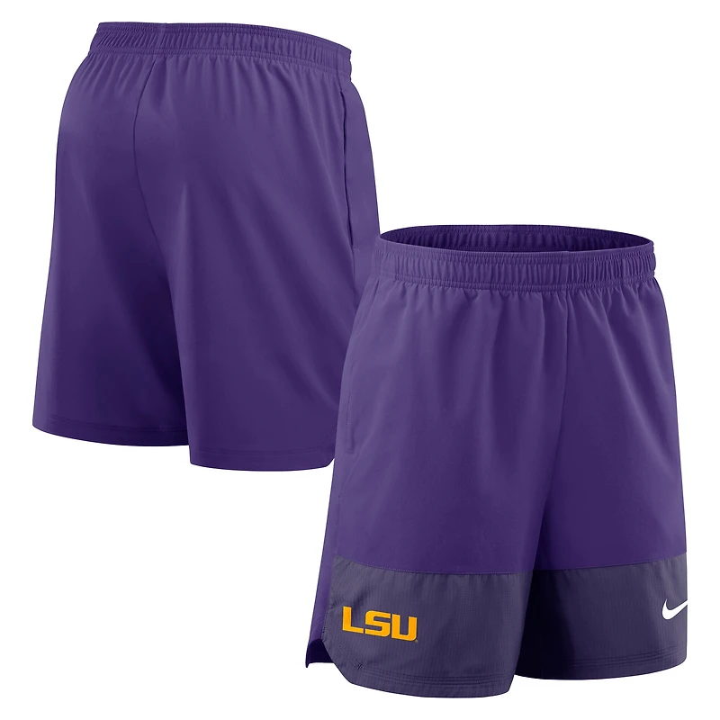Men's Nike Purple LSU Tigers 2025 Sideline Dri-FIT Shorts