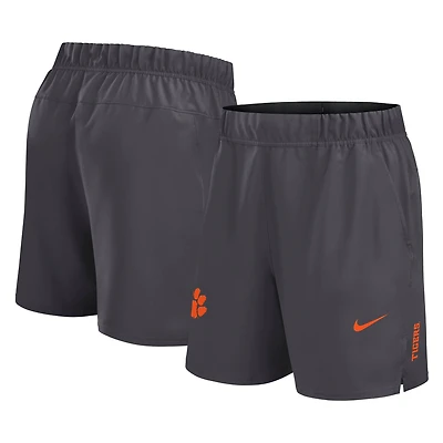 Men's Nike Gray Clemson Tigers Primetime Victory Dri-FIT Shorts