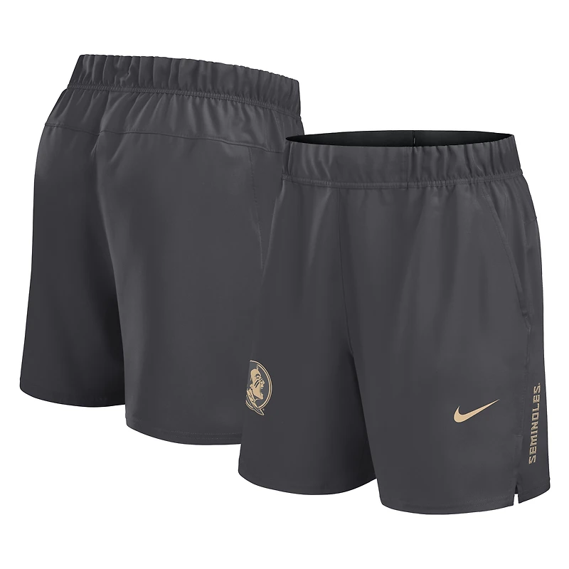 Men's Nike Gray Florida State Seminoles Primetime Victory Dri-FIT Shorts