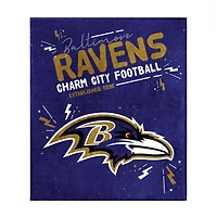 Baltimore Ravens 60" x 70" Plush Throw Blanket