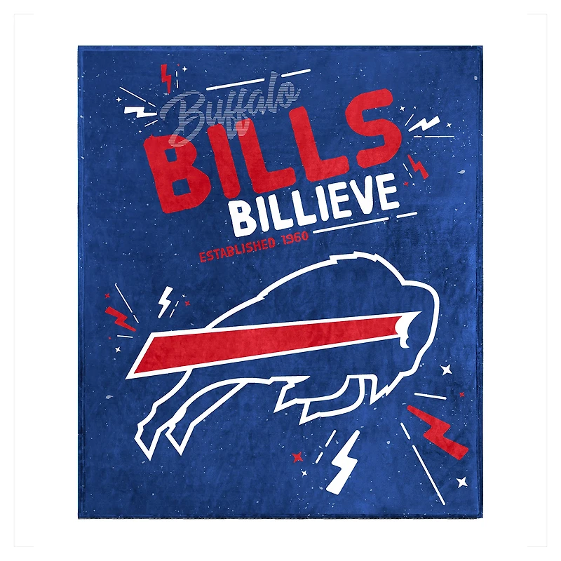 Buffalo Bills 60" x 70" Plush Throw Blanket