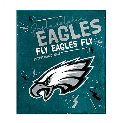 Philadelphia Eagles 60" x 70" Plush Throw Blanket