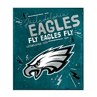 Philadelphia Eagles 60" x 70" Plush Throw Blanket