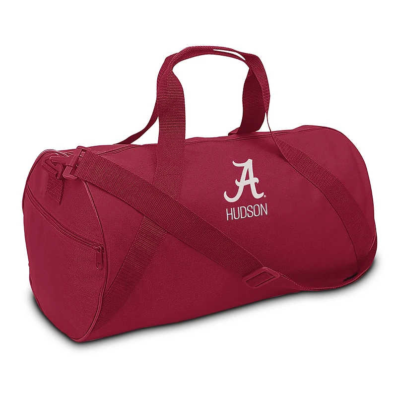 Youth Crimson Alabama Crimson Tide Personalized Duffel Bag