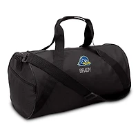 Youth Black Delaware Fightin' Blue Hens Personalized Duffel Bag