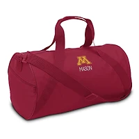 Youth Maroon Minnesota Golden Gophers Personalized Duffel Bag