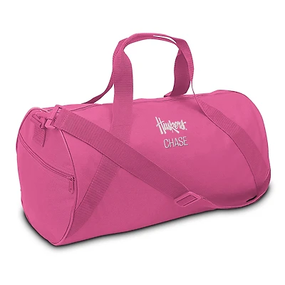 Youth Nebraska Huskers Personalized Duffel Bag