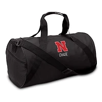 Youth Black Nebraska Huskers Personalized Duffel Bag