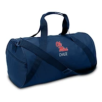 Youth Navy Ole Miss Rebels Personalized Duffel Bag