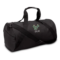Youth Black South Florida Bulls Personalized Duffel Bag
