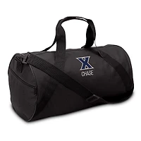 Youth Black Xavier Musketeers Personalized Duffel Bag