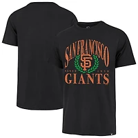 Men's '47 Black San Francisco Giants Pitchout Franklin T-Shirt