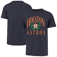 Men's '47 Navy Houston Astros Pitchout Franklin T-Shirt