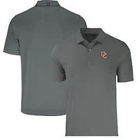 Men's Cutter & Buck Gray Washington Nationals Big & Tall Cooperstown Collection Forge Eco Stretch Recycled Polo