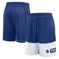 Men's Logo Athletic Blue Toronto Maple Leafs Best of the Best Shorts