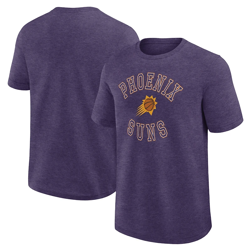 Men's Logo Athletic Heather Purple Phoenix Suns Success T-Shirt