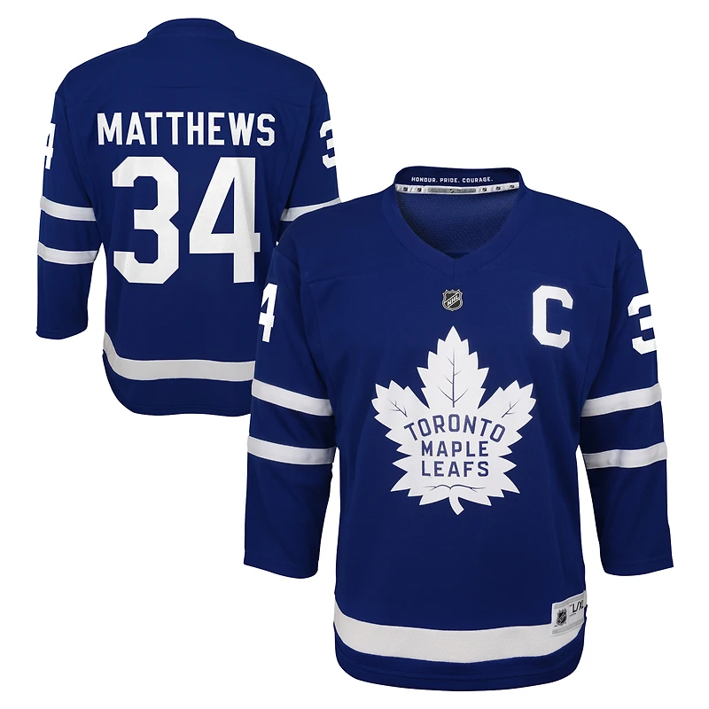 Preschool Auston Matthews Blue Toronto Maple Leafs  Replica Player Jersey