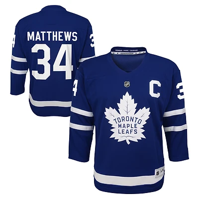 Preschool Auston Matthews Blue Toronto Maple Leafs  Replica Player Jersey