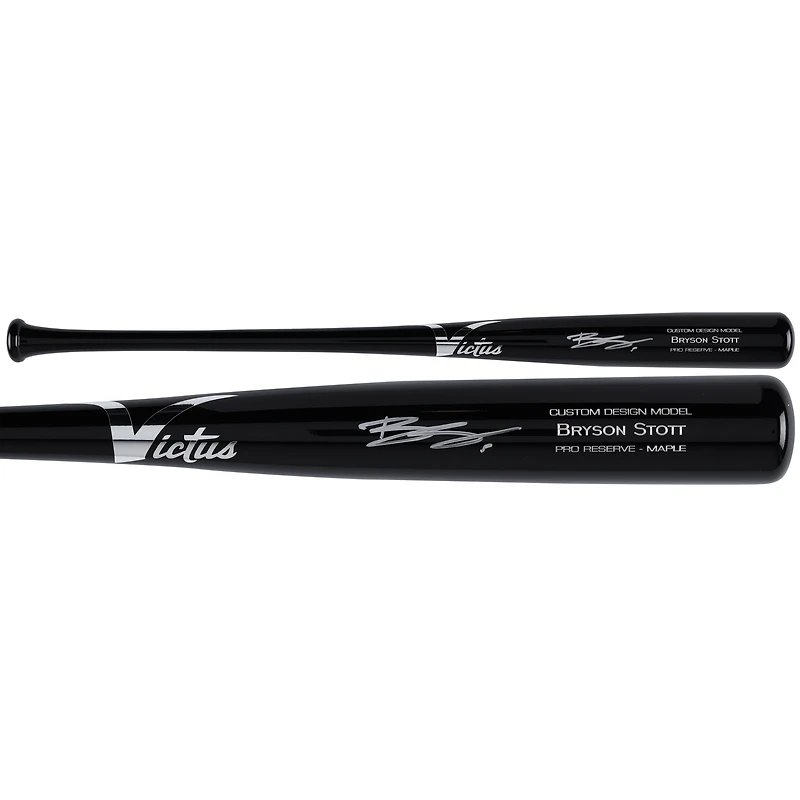Bryson Stott Philadelphia Phillies Autographed Victus Pro Reserve Maple Engraved Bat