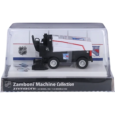 Matt Rempe New York Rangers Autographed 1:43 Scale Die-Cast Zamboni
