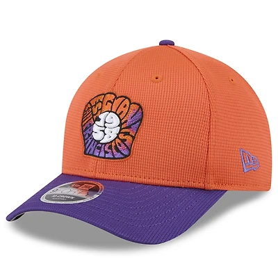 Men's New Era  Orange/Purple San Francisco Giants 2025 City Connect Batting Practice 9FORTY Adjustable Hat