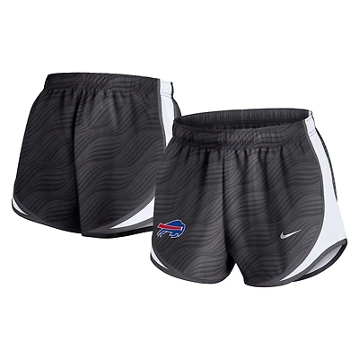 Women's Nike Anthracite Buffalo Bills Tempo Dri-FIT Shorts