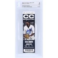 CC Sabathia New York Yankees Autographed Beckett Fanatics Witnessed Authenticated Ticket from May 8, 2019