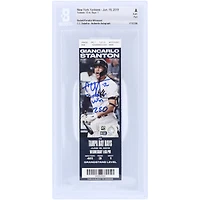 CC Sabathia New York Yankees Autographed Beckett Fanatics Witnessed Authenticated Ticket from June 19, 2019 with "250th Career Win" Inscription - 250th Career Win