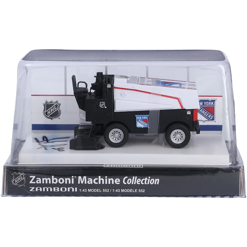 Henrik Lundqvist New York Rangers Autographed 1:43 Scale Die-Cast Zamboni