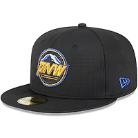 Men's New Era Black Seattle Mariners City Connect Batting Practice 59FIFTY Fitted Hat