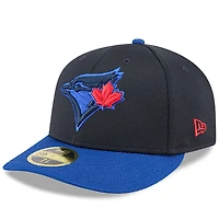Men's New Era Navy/Royal Toronto Blue Jays City Connect Batting Practice Low Profile 59FIFTY Fitted Hat