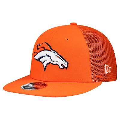 Men's New Era  Orange Denver Broncos Low Profile 9FIFTY Snapback Hat