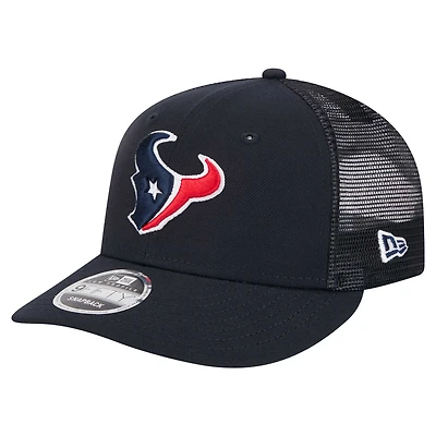 Men's New Era  Navy Houston Texans Low Profile 9FIFTY Snapback Hat