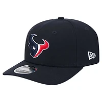 Men's New Era Navy Houston Texans  9SEVENTY Stretch-Snap Hat
