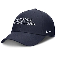 Men's Nike  Navy Penn State Nittany Lions Rise Practice Adjustable Hat