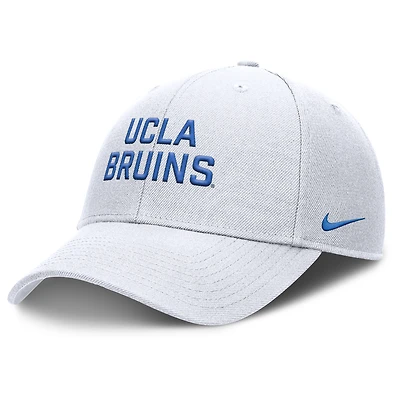 Men's Nike  White UCLA Bruins Rise Practice Adjustable Hat