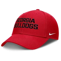 Men's Nike  Red Georgia Bulldogs Rise Practice Adjustable Hat