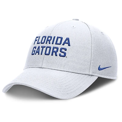 Men's Nike  White Florida Gators Rise Practice Adjustable Hat