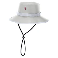 Men's Nike Gray USC Trojans 2025 Sideline Apex Boonie Performance Bucket Hat