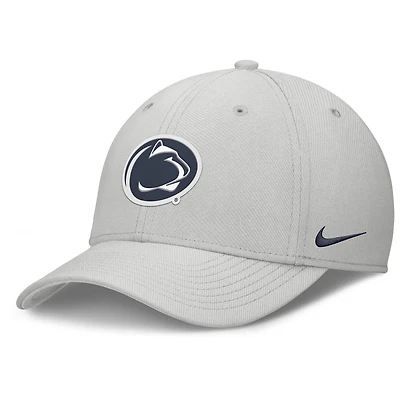 Men's Nike  Gray Penn State Nittany Lions Rise Practice Performance Flex Hat
